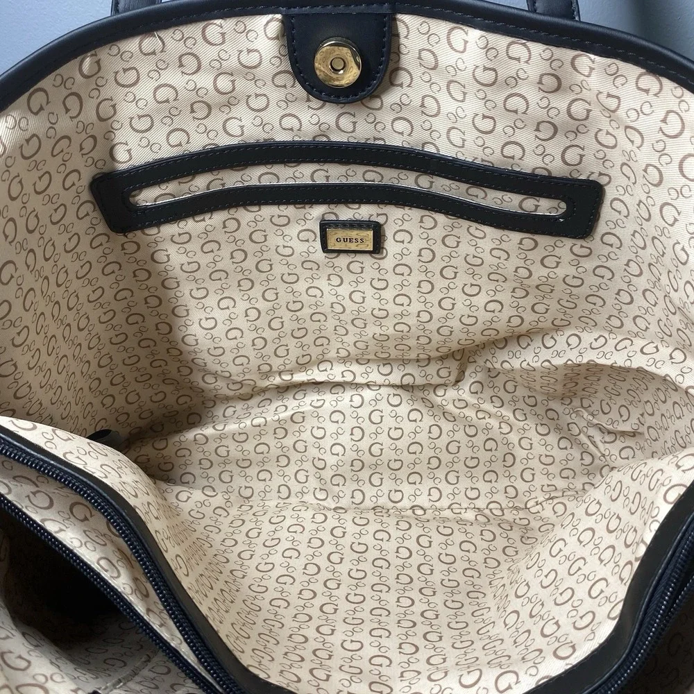 [GUESS]‎ Ashburn G Monogram Women's Tote Bag Purse 18x11x5.5